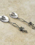 Black Orchid Serving Set