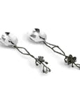 Black Orchid Serving Set
