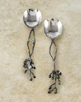Black Orchid Serving Set
