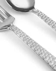 Palm Serving Set - Silver