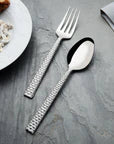 Palm Serving Set - Silver
