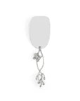 White Orchid Casserole Server